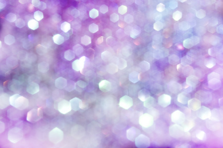 Defocused abstract pink and blue background with bokeh