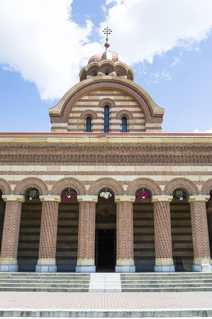  Byzantine Cathedral , front viewの写真素材