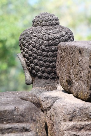Borobudur Temple, Yogyakarta, Java, Indonesiaの写真素材
