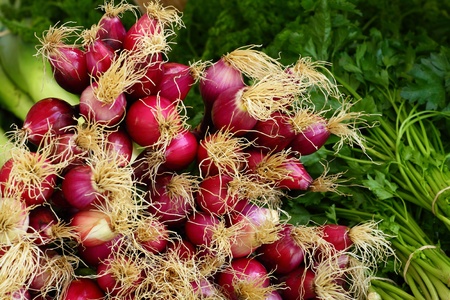 Fresh frits on Salamanca Market , Tasmania, Australia. の写真素材
