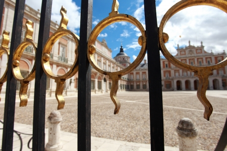 The Royal Palace of Aranjuez. Madrid (Spain) の写真素材