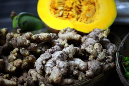 Various vegetables at vegetable market. India