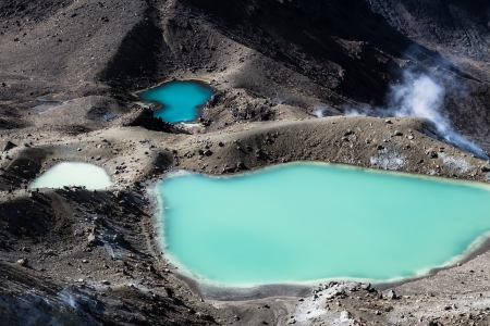 Tongariro National Park, New Zealand ( HDR image )の写真素材
