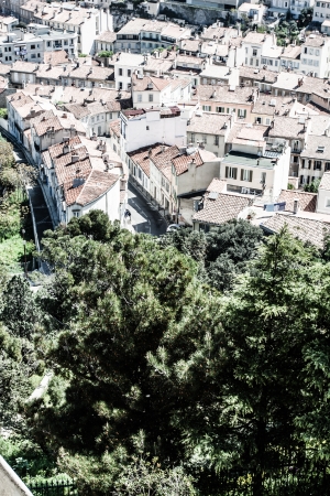 Aerial view of Marseilles, France ( HDR image )の写真素材
