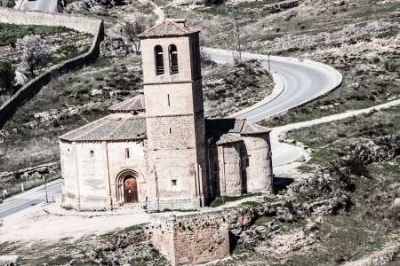 The famous Alcazar of Segovia, Castilla y Leon, Spain ( HDR image )の写真素材
