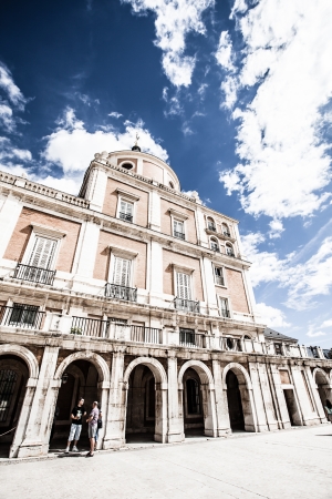 The Royal Palace of Aranjuez. Madrid (Spain) ( HDR image )の写真素材
