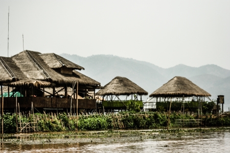 Typical landscape in Myanmarのeditorial素材