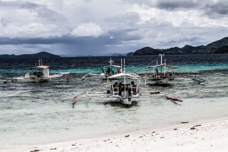 Coron island tropical recreations の写真素材