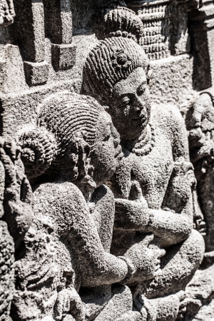 Hindu temple Prambanan. Indonesia, Java, Yogyakarta ( HDR image )の写真素材