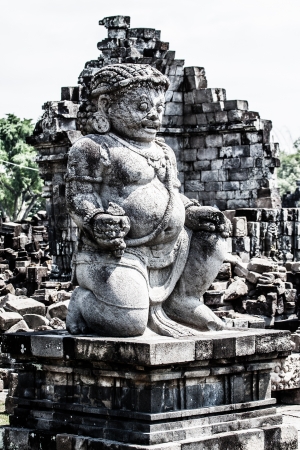 Hindu temple Prambanan. Indonesia, Java, Yogyakarta ( HDR image )の写真素材