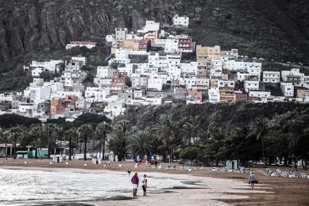 Teresitas Beach, Tenerife, Canary Islands ( HDR image )の写真素材