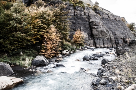 The National Park Torres del Paine, Patagonia, Chile ( HDR image )の写真素材