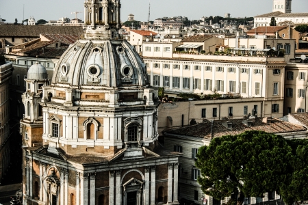 View of Rome, Italyの写真素材