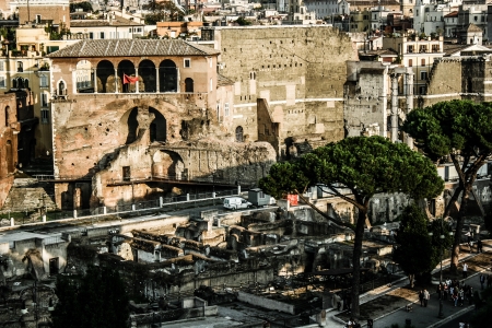 View of Rome, Italyの写真素材