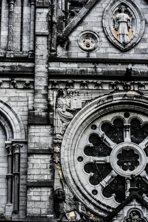 Saint Fin Barre's Cathedral in Cork city, ireland. の写真素材