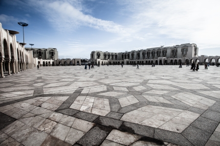 The Mosque of Hassan II in Casablanca, Africaのeditorial素材