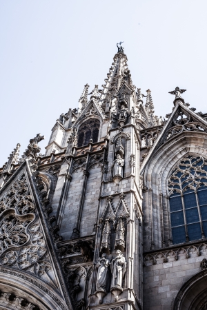 Barcelona Cathedral in Catalonia, Spain 