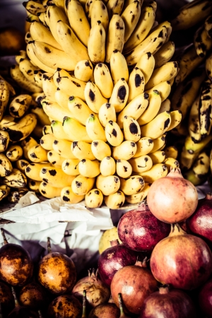 Colorful Vegetables and Fruits , marketplace Peru. の写真素材