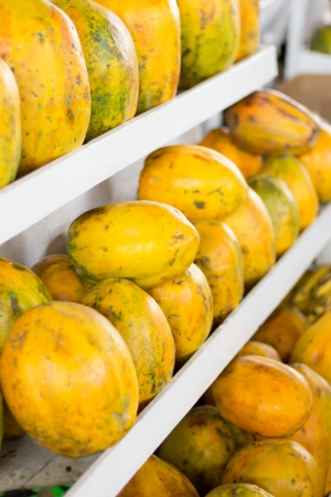 Colorful Vegetables and Fruits , marketplace Peru. の写真素材