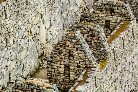 Machu Picchu, the ancient Inca city in the Andes, Peru の写真素材