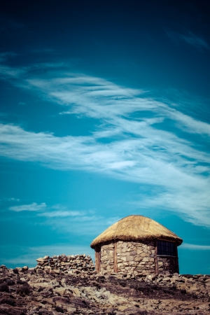 Isla del Sol on the Titicaca lake, Bolivia. の写真素材