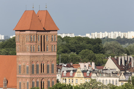 Saint Jacob church Torun (former Thorn) town, Poland. UNESCO site