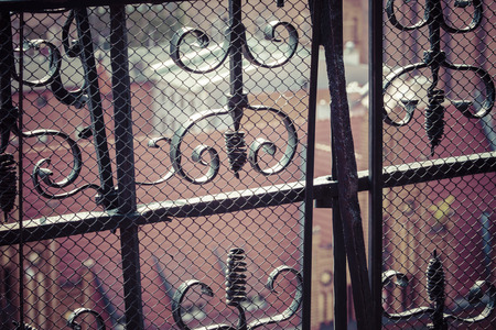 Traditional architecture in famous polish city, Torun, Poland.の写真素材