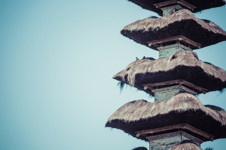 Pura Taman Ayun near Mengwi, Bali, Indonesia.の写真素材