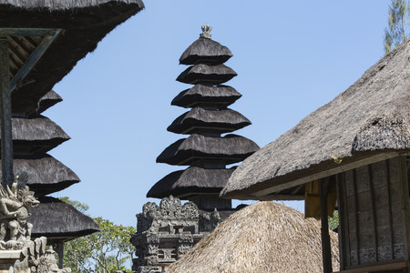 Pura Taman Ayun near Mengwi, Bali, Indonesia.の写真素材