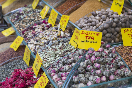 Tea shop in Grand Bazaar, Istanbul, Turkey.