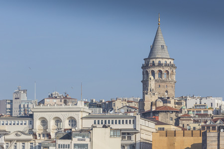 Galata Tower, Istanbul, Turkeyのeditorial素材