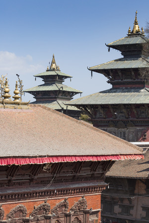 Kathmandu's Durbar Square, Nepalの写真素材
