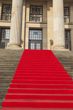 BERLIN, GERMANY - APRIL 11, 2014: Concert hall at the Gendarmenmarkt, Berlinのeditorial素材