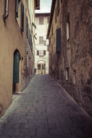 PISA, ITALY - MARCH 10, 2016: People visit Old Town of Pisa, Italy. Pisa has population of 90 thousand people and is a popular tourism destination in Tuscany.のeditorial素材