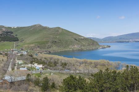 Sevan lake in Armenia.