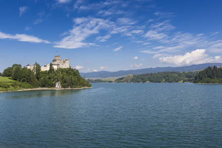 NIEDZICA, POLAND - JUNE 21: Medieval Castle in Niedzica, Poland on June 21, 2016のeditorial素材