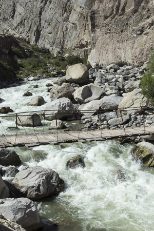 Peru, Cotahuasi canyon. The wolds deepest canyon.の写真素材
