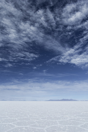 Salar de Uyuni (Salt Flat), Boliviaの写真素材