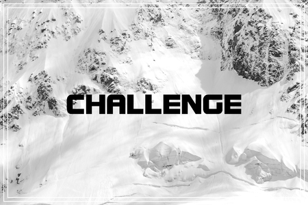 Word Challange. Majestic Mount.の写真素材