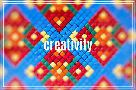 Word Creativity. Abstract background.の写真素材