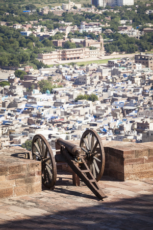 Mehrangarh Fort in Jodhpur, Rjasthan, Indiaのeditorial素材