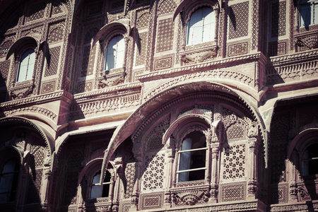 Mehrangarh Fort in Jodhpur, Rjasthan, Indiaのeditorial素材