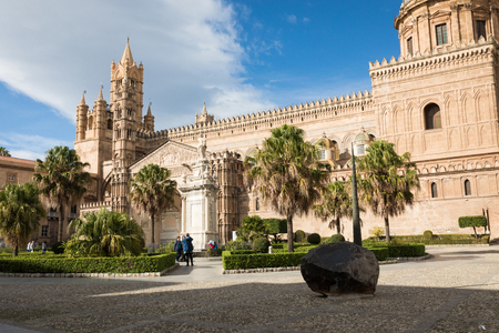 Palermo Cathedral is the cathedral church of the Roman Catholic Archdiocese of Palermo located in Sicily southern Italy.の写真素材