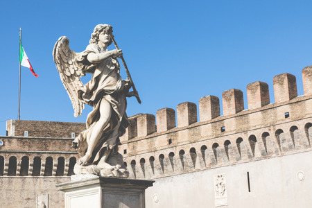 Saint Angel Castle in Rome, Italyのeditorial素材