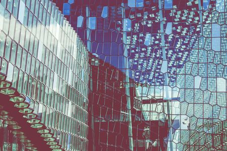 REYKJAVIK, ICELAND - JUNE 09, 2019: Harpa, concert hall and conference center in Reykjavik.のeditorial素材