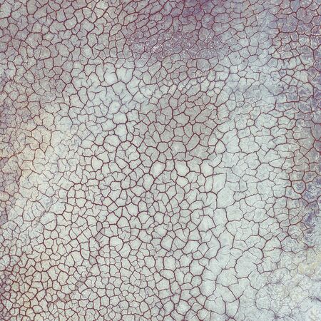 Aerial view of surrealistic industrial place. Dry surface. Desertic landscape. Human impact on the environment. View from above. Abstract industrial background.の写真素材