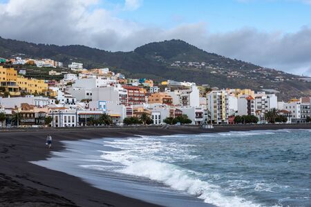 Santa Cruz d la Palma - beautiful capital of La Palma. Canary islands of Spain. Panoramic view of...