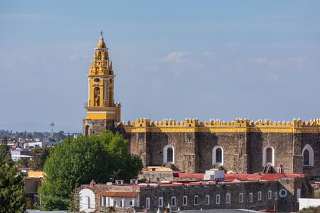 Convent of San Gabriel in Cholula, Mexico. Latin America. の写真素材