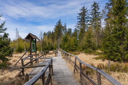 Stolowe Mountains National Park in Kudowa-Zdroj, Poland. A popular destination for trips in Poland.の写真素材