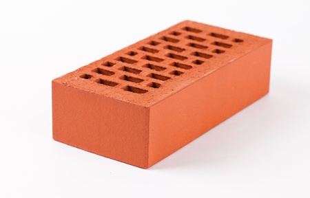 perforated brickの写真素材